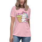 T-shirt fit donna Unicorn Gelato - Gufetto Brand
