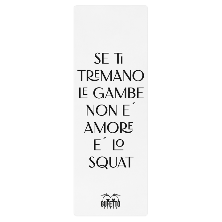 Tappetino per yoga GUFETTO BRAND - Gufetto Brand