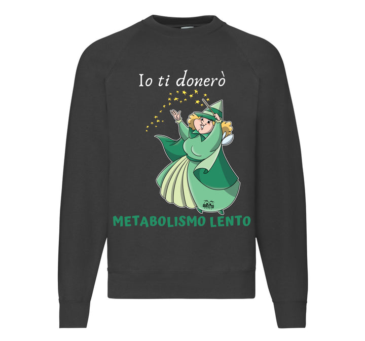 Felpa Classic Uomo Donna Le Fatine Ignoranti Metabolismo Lento ( M5554298 ) - Gufetto Brand