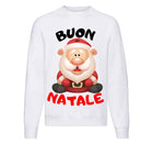 Felpa Classic Uomo Donna BUON NATALE ( B7799908 ) - Gufetto Brand