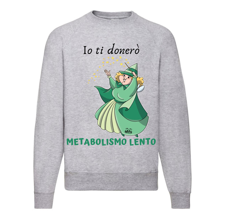 Felpa Classic Uomo Donna Le Fatine Ignoranti Metabolismo Lento ( M5554298 ) - Gufetto Brand