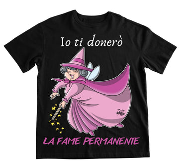 T-shirt Uomo Le Fatine Ignoranti Fame Permanente ( F5298420 )