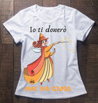 T-shirt Donna Le Fatine Ignoranti Mai 'na Gioia ( G7190472 ) - Gufetto Brand
