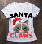 T-shirt Donna SANTA CLAWS ( S444907 ) - Gufetto Brand