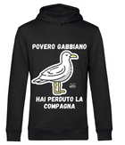 Felpa uomo Povero Gabbiano ( G7843127 ) - Gufetto Brand