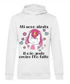 Felpa donna Mi sono Alzata ( M672086 ) - Gufetto Brand