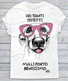 T-shirt Donna Ho tanti difetti ( E9418 ) - Gufetto Brand