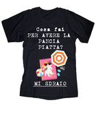 T-shirt Uomo Pancia Piatta - Gufetto Brand