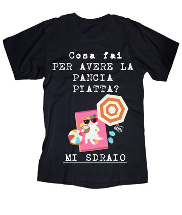 T-shirt Uomo Pancia Piatta