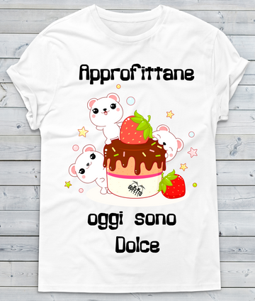 T-shirt Donna Approfittane... Kawaii Edition