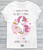 T-shirt Donna Io non arrivo in ritardo Unicorn - Gufetto Brand