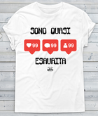 T-shirt Donna Esaurita - Gufetto Brand