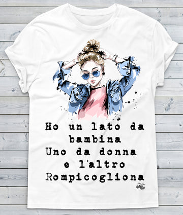 T-shirt Donna Rompicogliona ( P732 )
