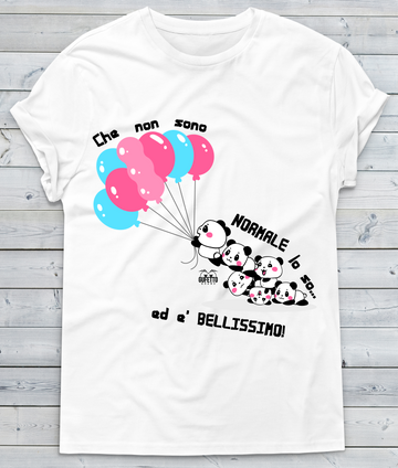 T-shirt Donna Che non sono...Panda