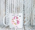 Tazza Non arrivo in Ritardo Unicorn - Gufetto Brand