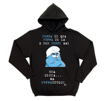 Felpa uomo Puffanculo ( T378 )