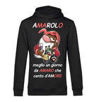 Felpa uomo I 7 Nani del dopo Pranzo AMAROLO ( A47152 ) - Gufetto Brand