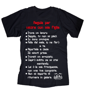 T-shirt Donna Regole