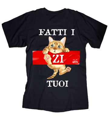 T-shirt Uomo Cat-zi Tuoi