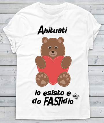 T-shirt Donna Abituati Baby Bear