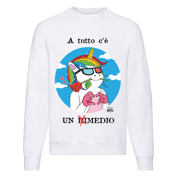 Felpa Classic Uomo Donna Rimedio ( D927 )