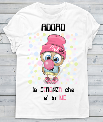 T-shirt Donna Adoro Gufetta Edition