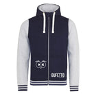 Felpa Urban Donna/Uomo Blu grigia - Gufetto Brand