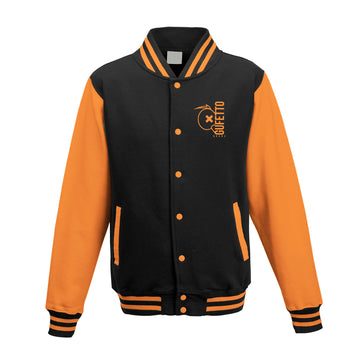 Divisa Baseball Donna/Uomo Nera Arancione ( personalizzata con il nome )