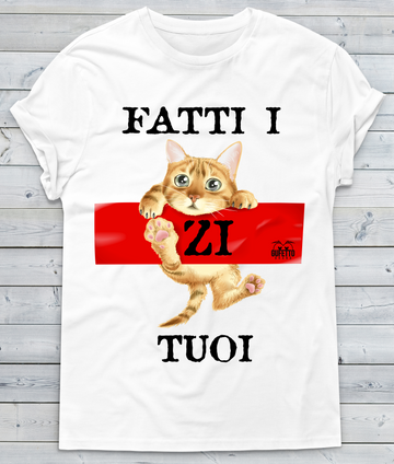 T-shirt Donna Cat-zi Tuoi