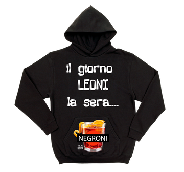 Felpa uomo Il giorno Leoni