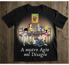 T-shirt Uomo Principesse Disagio 2.0 ( P789654 ) - Gufetto Brand