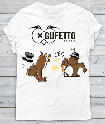 T-shirt Donna Gufetto Brand Gufo e Gufetta Edition