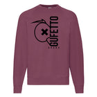 Felpa uomo Gufetto Brand Prugna - Gufetto Brand