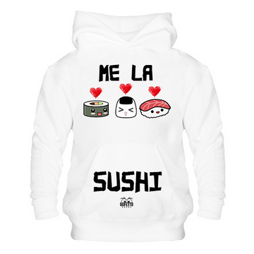 Felpa donna Me la Sushi