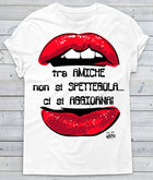 T-shirt Donna Tra Amiche ( Y378 ) - Gufetto Brand
