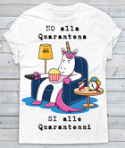 T-shirt Uomo Quarantena ( Z582 ) - Gufetto Brand