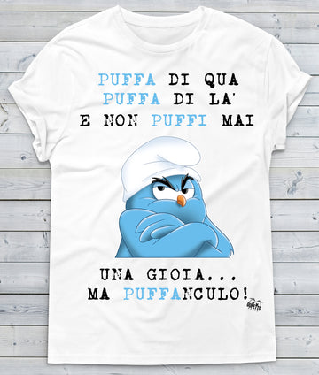 T-shirt Donna Puffanculo ( T378 )