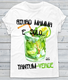 T-shirt Donna Tantum Verde - Gufetto Brand