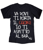 T-shirt Uomo Va Dove ( B904 ) - Gufetto Brand