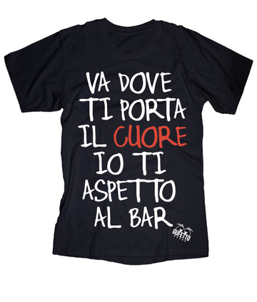 T-shirt Uomo Va Dove ( B904 )