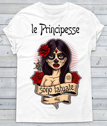 T-shirt Donna Le Principesse Tattoo