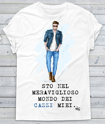 T-shirt Uomo Cazzi Miei ( P012 )