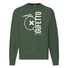 Felpa uomo Gufetto Brand Verde B - Gufetto Brand