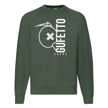 Felpa uomo Gufetto Brand Verde B