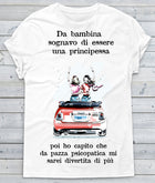 T-shirt Donna Da Bambina ( V592 ) - Gufetto Brand