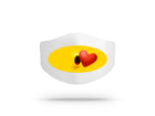 Mascherina in cotone Uomo Donna Emoji 1 ( C8931 ) - Gufetto Brand