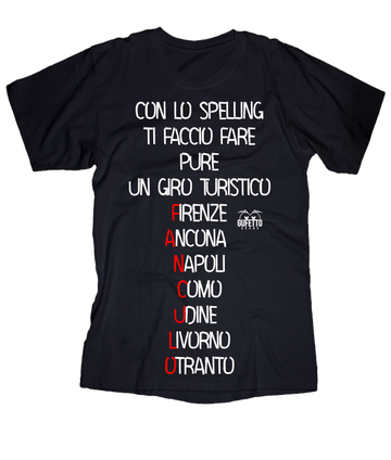 T-shirt Uomo Spelling