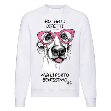 Felpa Classic Uomo Donna Ho tanti difetti ( E9418 )