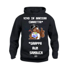 Felpa uomo Vivo in... - Gufetto Brand
