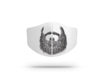 Mascherina in cotone Uomo Barba 1 ( N9046 )